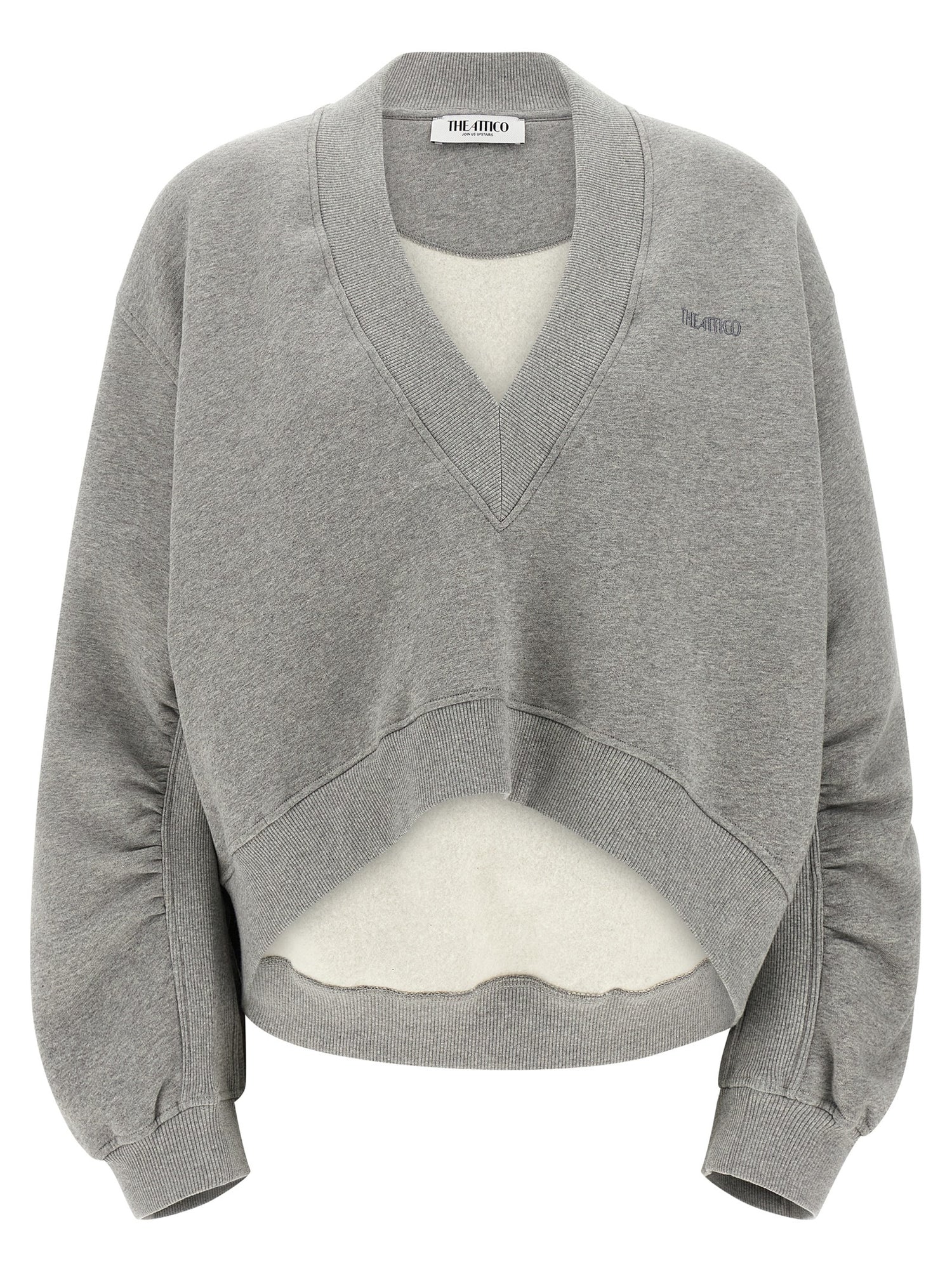 The Attico Logo Embroidery Sweatshirt