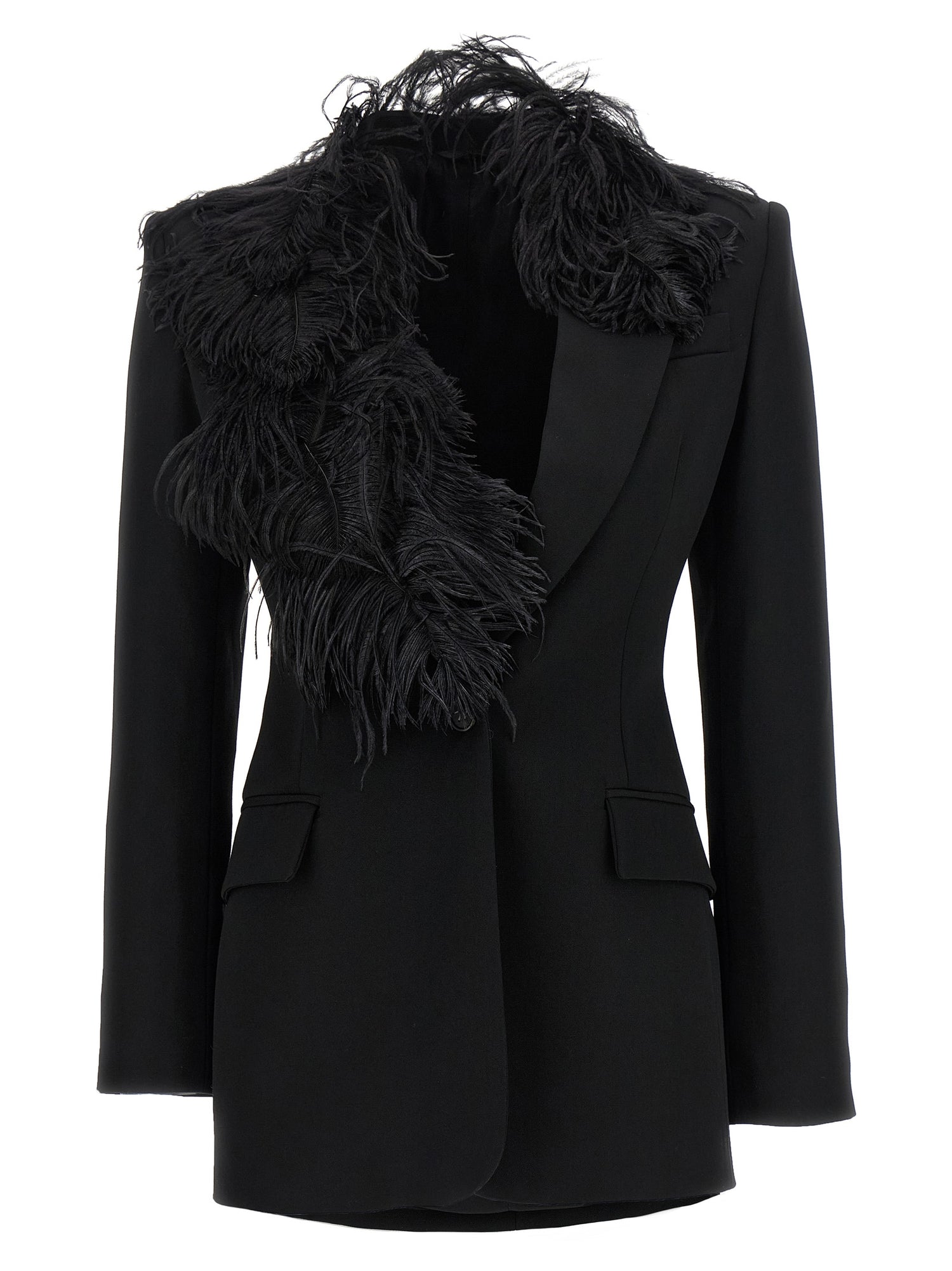 The Attico Feather Blazer