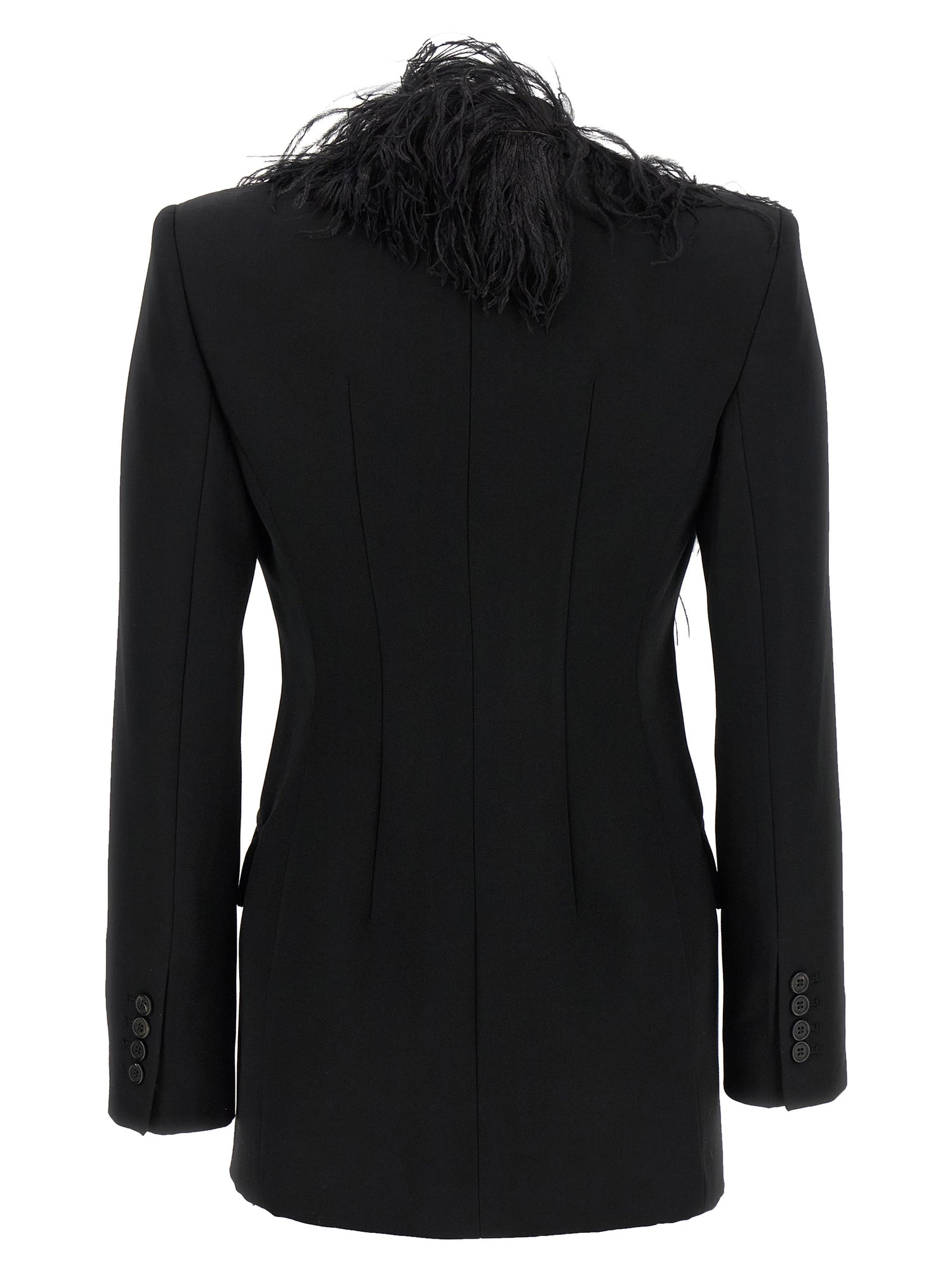 The Attico Feather Blazer