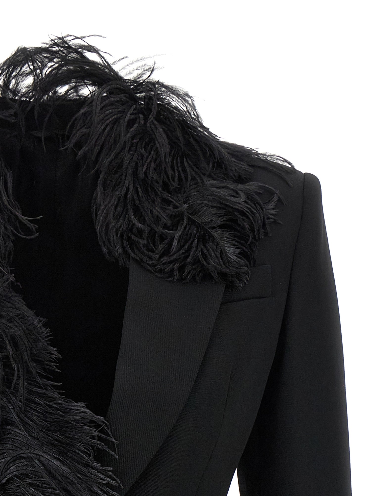 The Attico Feather Blazer