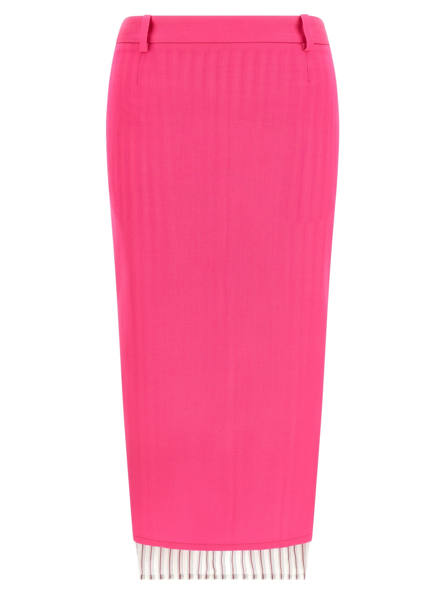 The Attico Double Layer Skirt