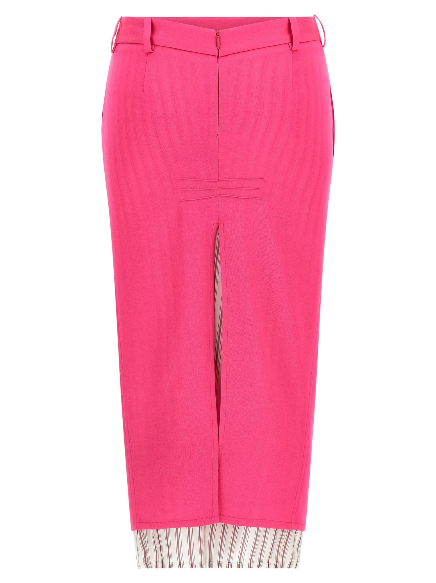 The Attico Double Layer Skirt