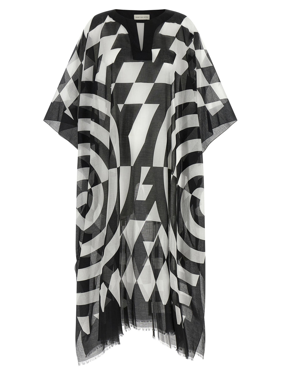 Dries Van Noten Caftan With Print