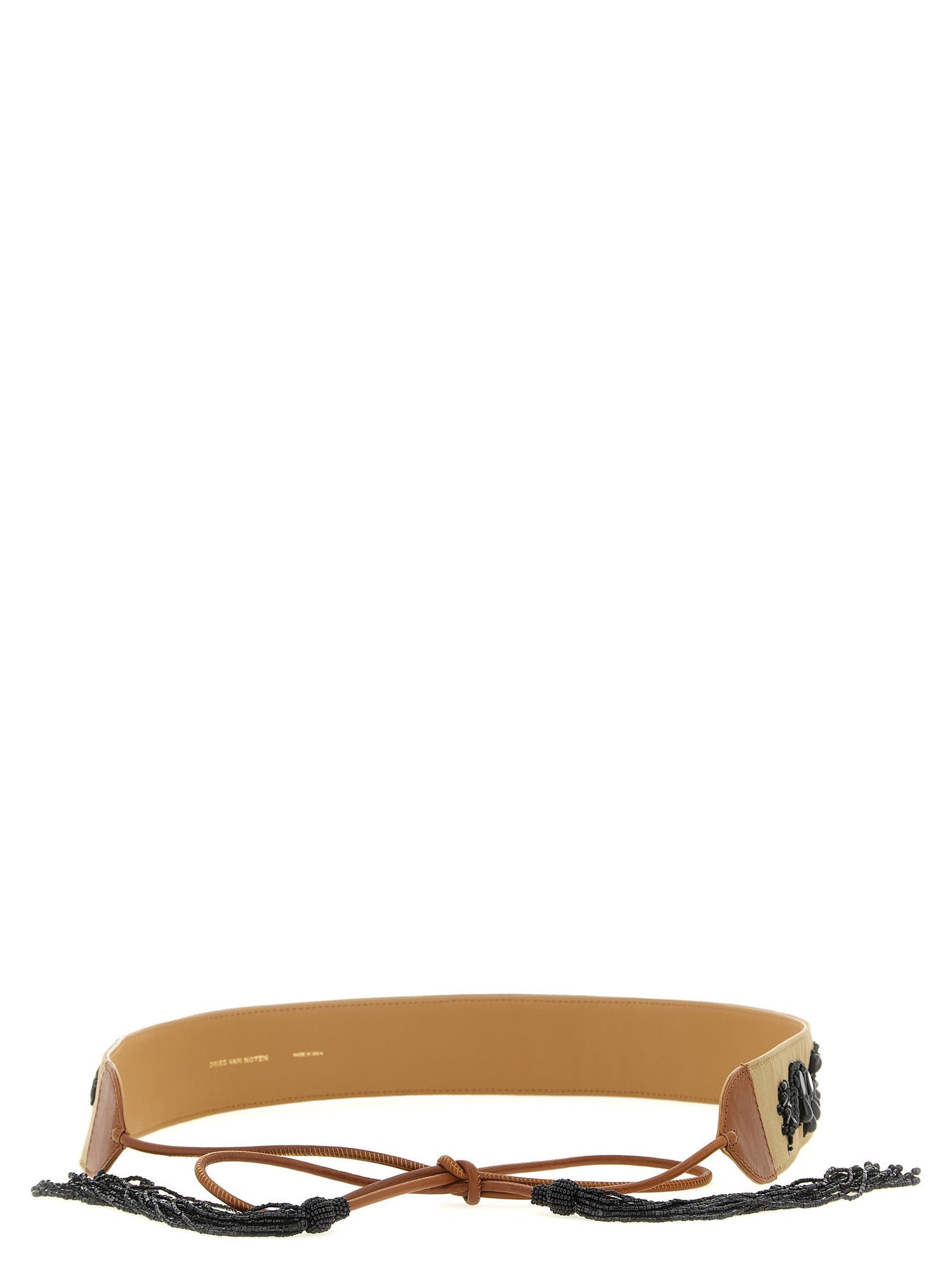 Dries Van Noten Beads Embroidery Belt