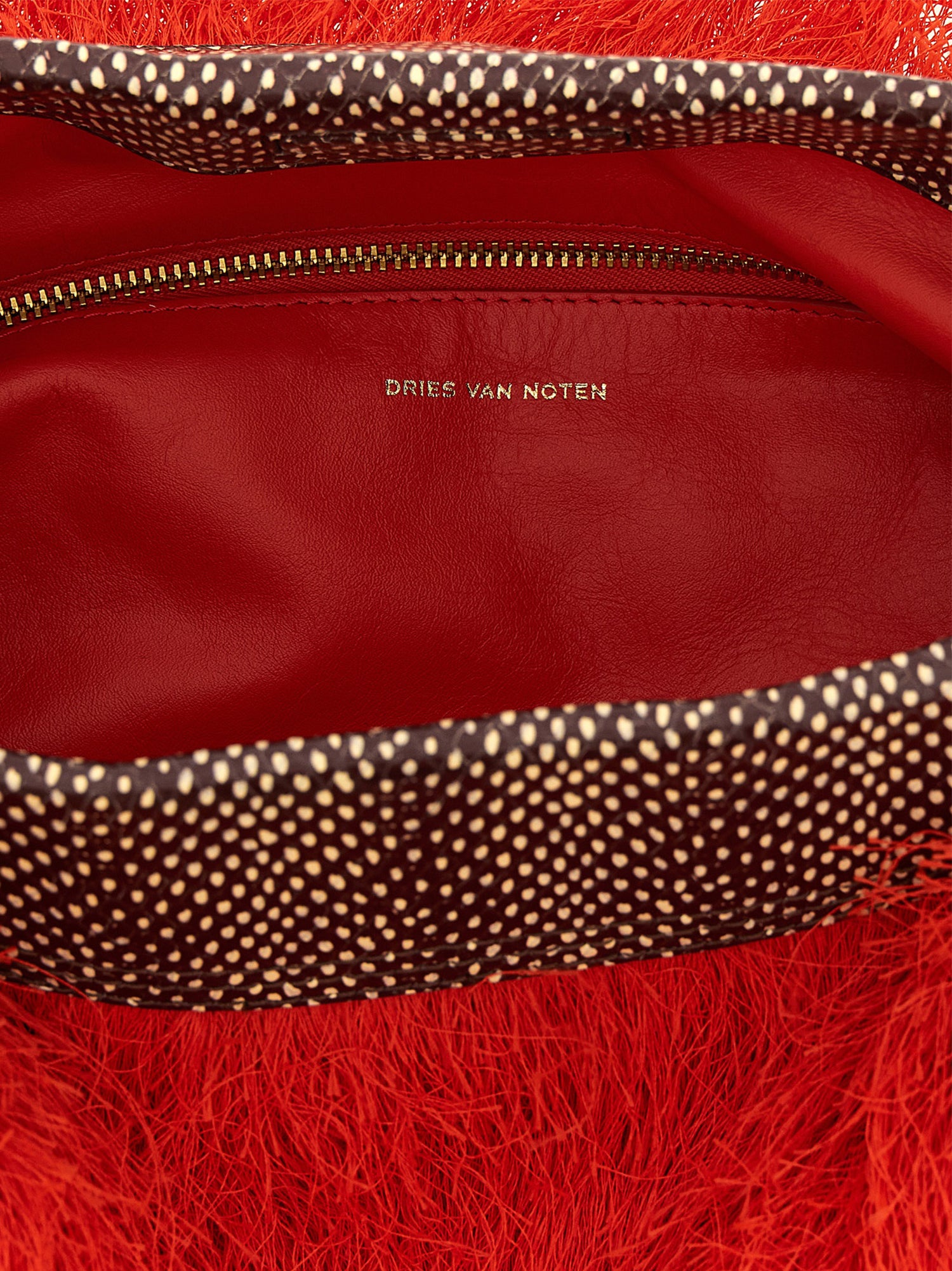 Dries Van Noten Fringed Clutch