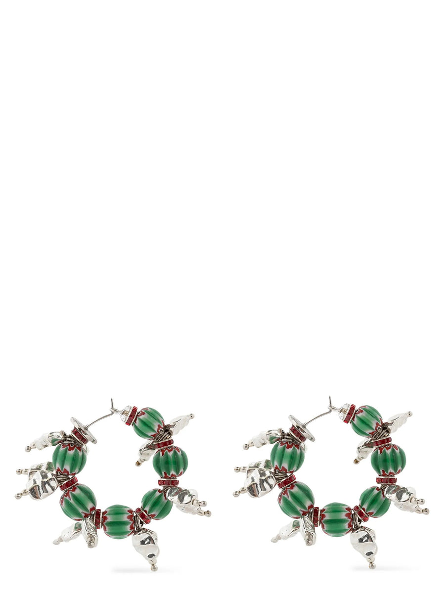 Dries Van Noten Rings Earrings With Beads