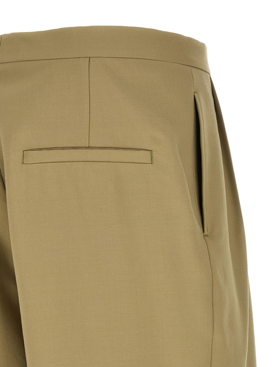 Dries Van Noten Preaches Bis Pants Pleated Wide Leg Luxury Wool Mohair Trousers For Modern Men