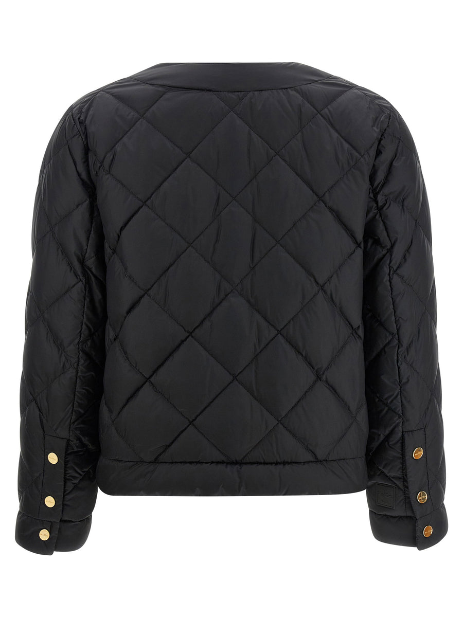 Max Mara The Cube Mtcsofta Jacket Iridescent Antidrip Canvas Down Quilted For Women Premium Luxury Outerwear