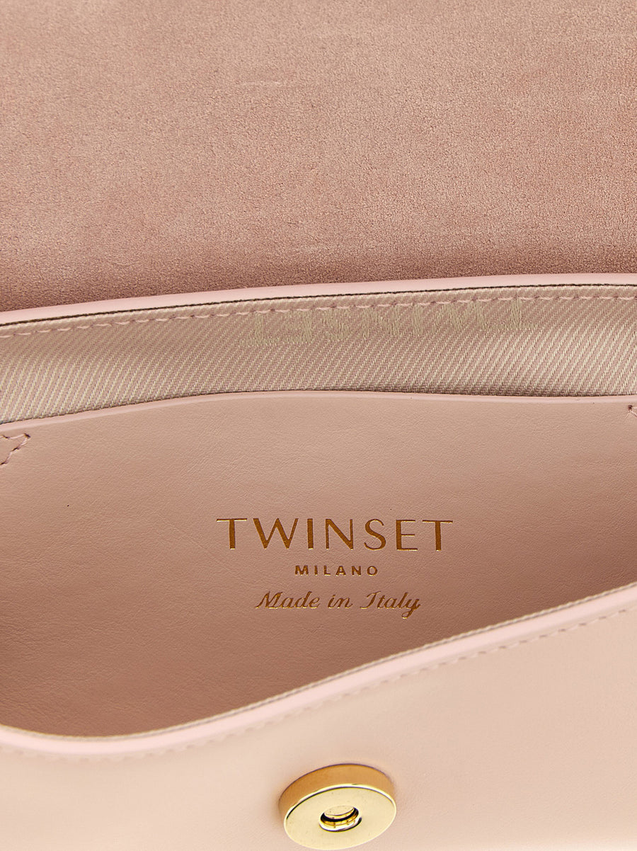 Twin Set Leather Shoulder Bag