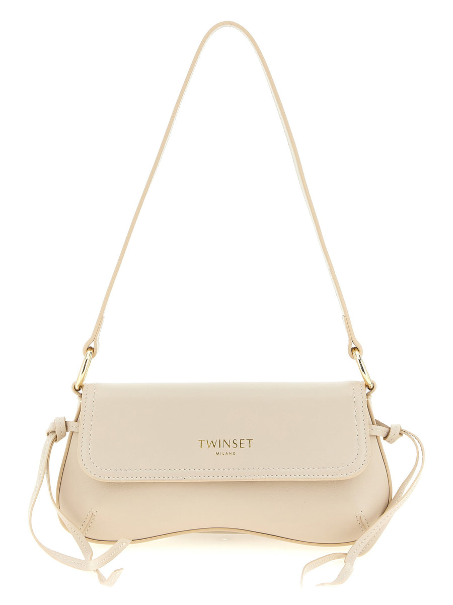 Twin Set Leather Shoulder Bag