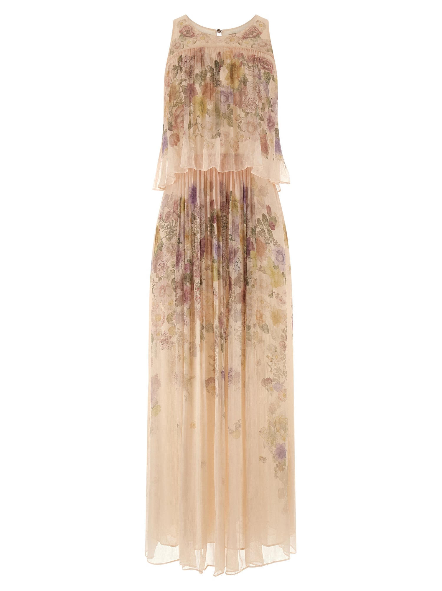 Twin Set Floral Ruffle Dress
