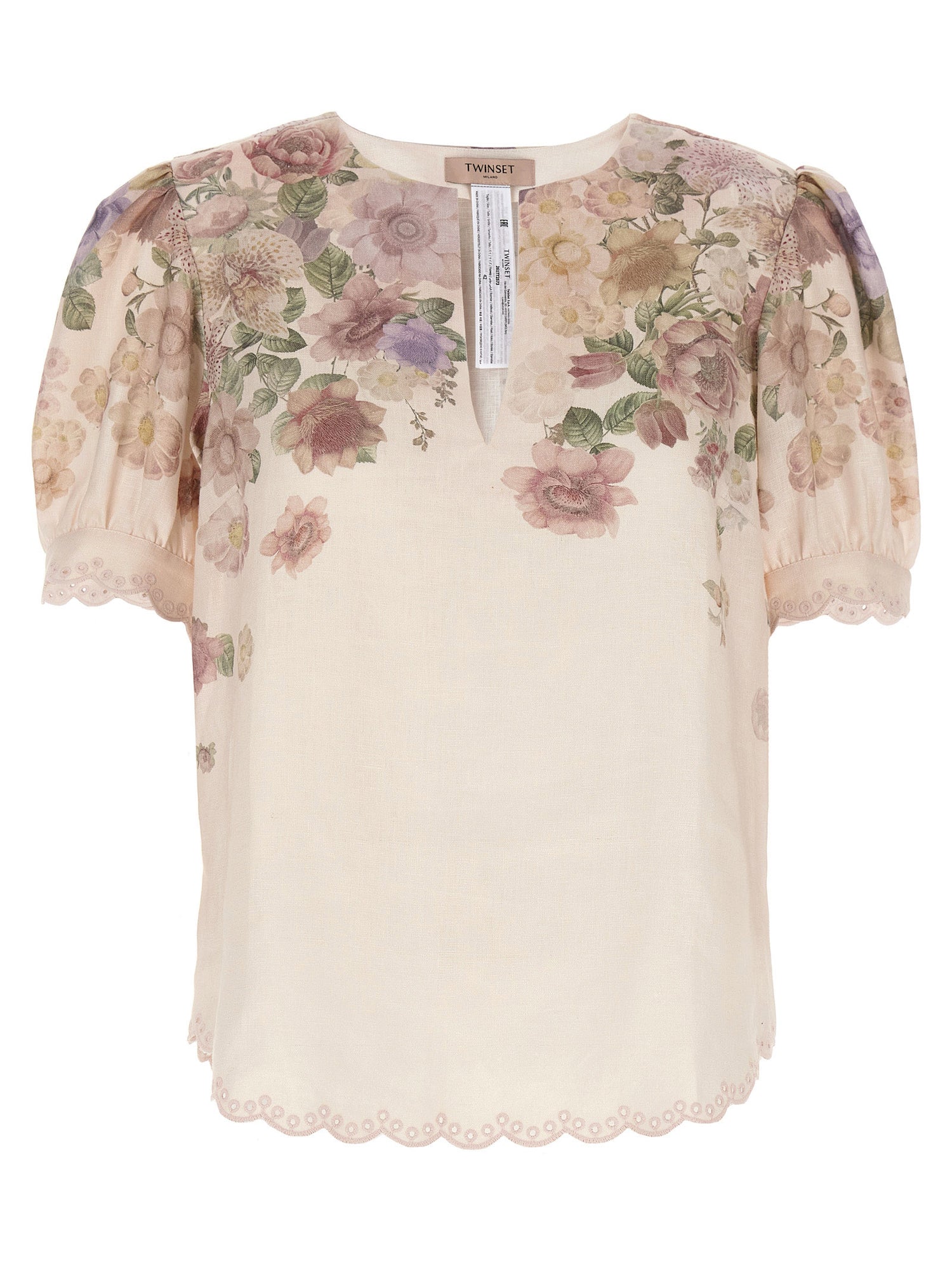 Twin Set Floral Blouse