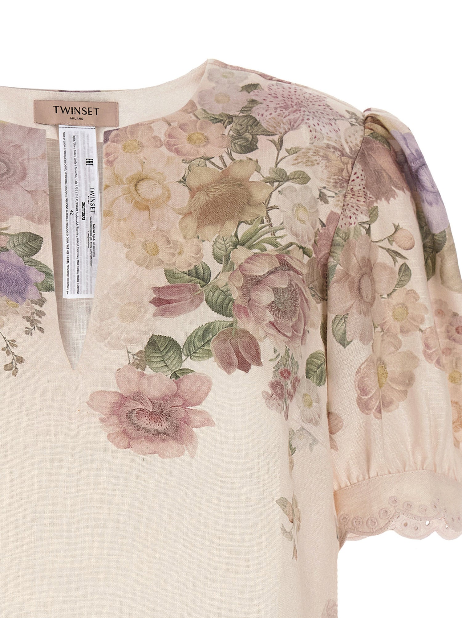 Twin Set Floral Blouse