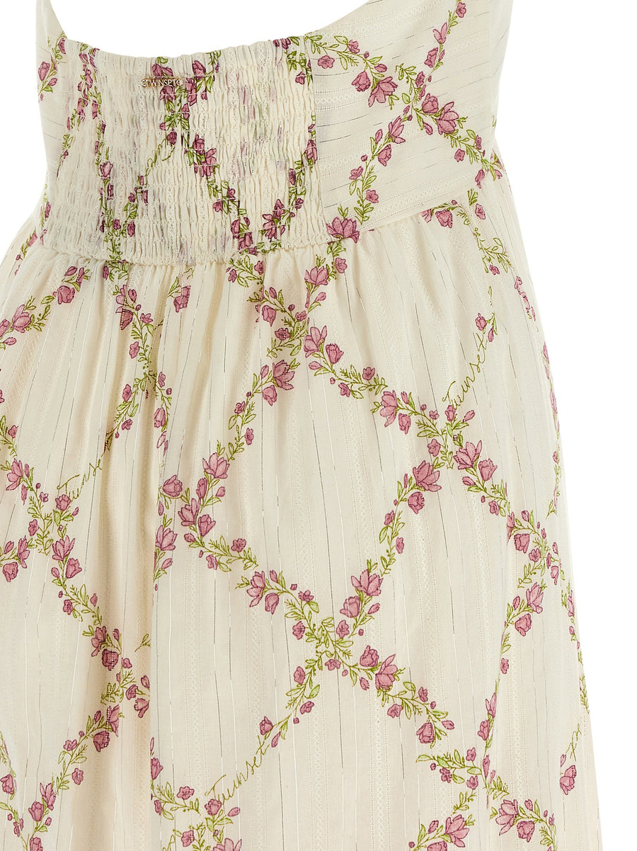 Twin Set Floral Printed Dress