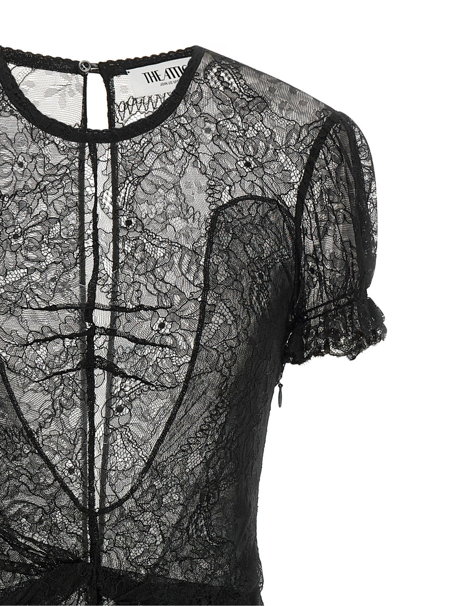 The Attico Lace Dress