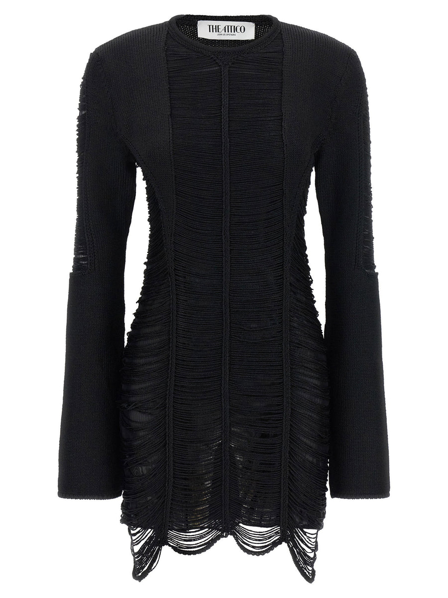 The Attico Fringed Dress