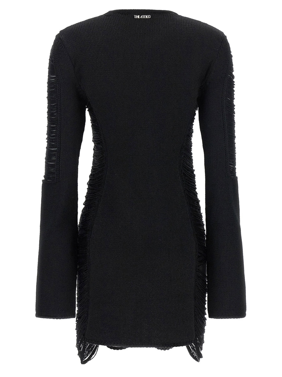 The Attico Fringed Dress