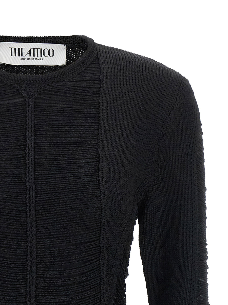 The Attico Fringed Dress