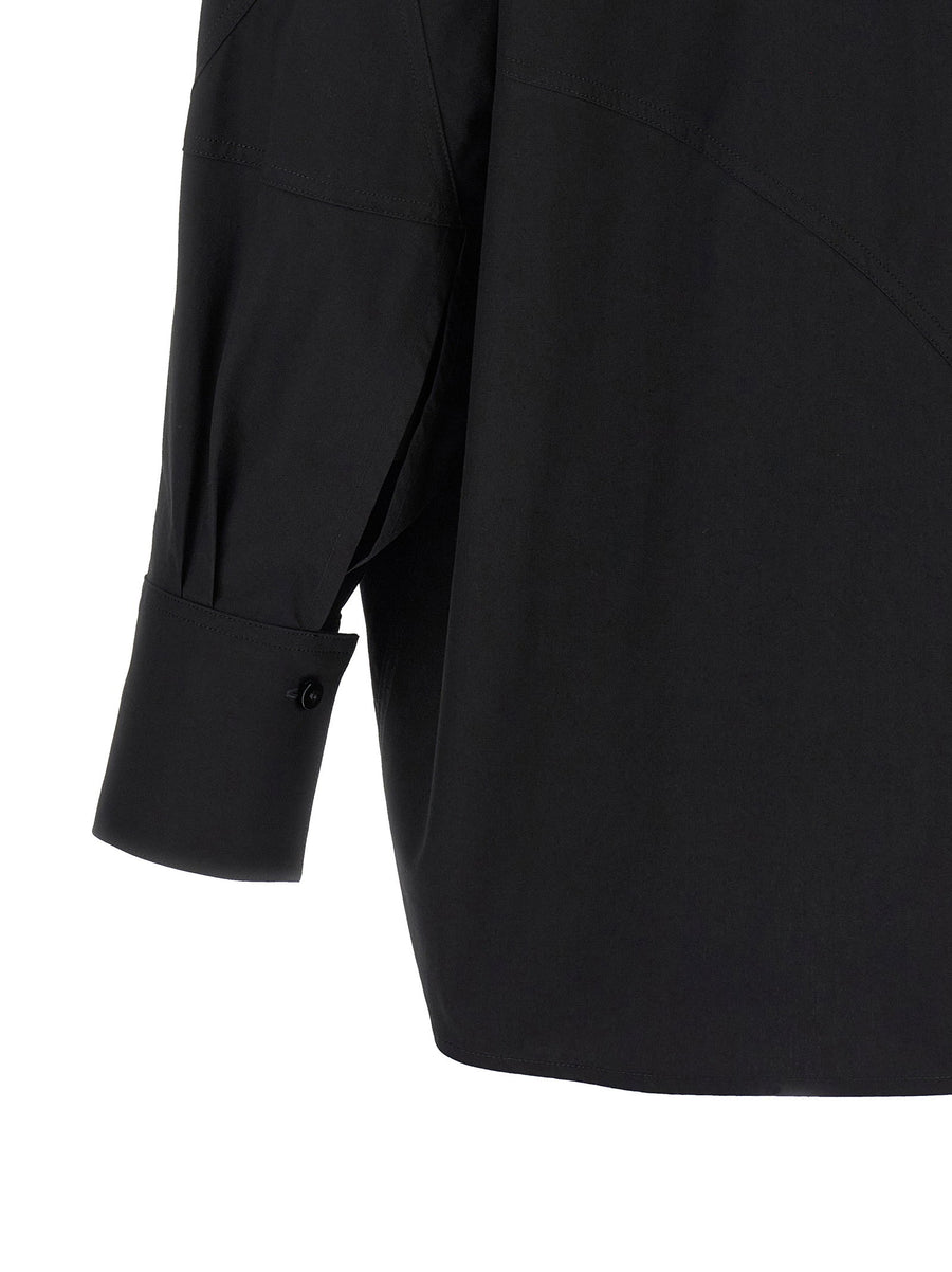 The Attico Shaped Hem Shirt