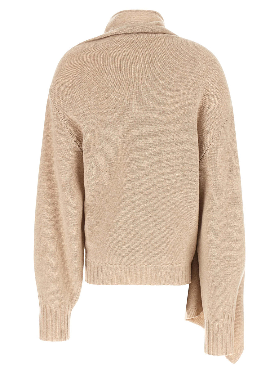The Attico Sweater With Scarf
