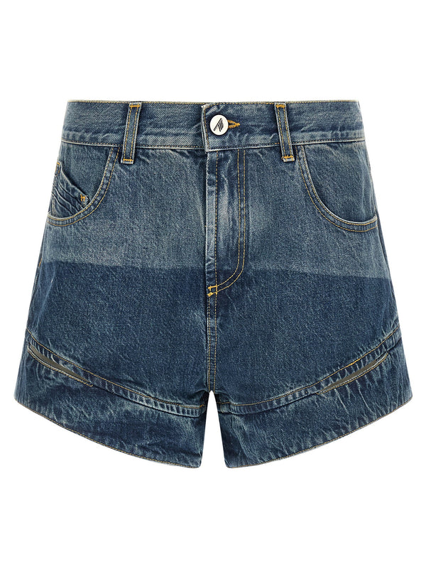 The Attico Cut-out Shorts