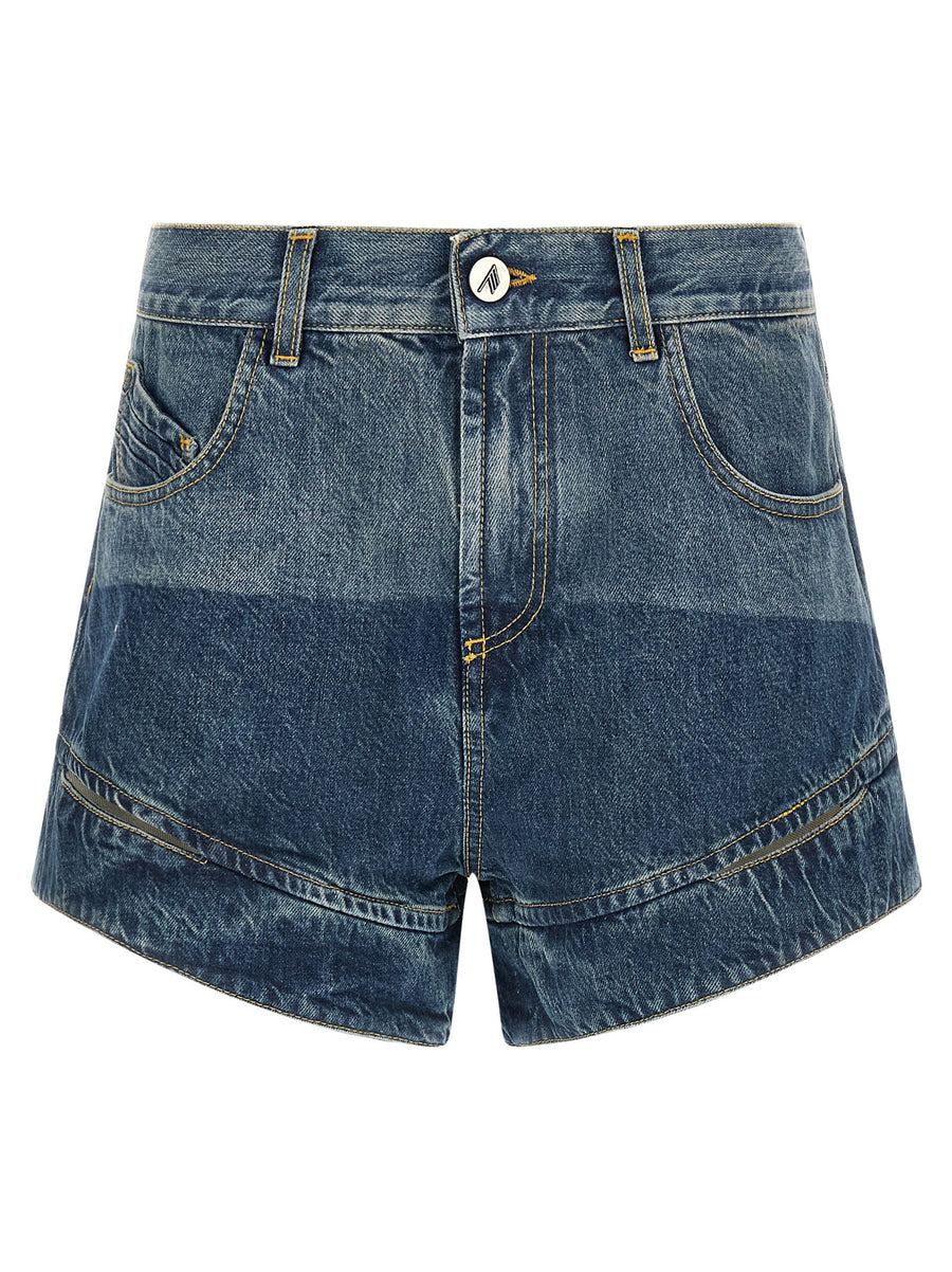 The Attico Cut-out Shorts