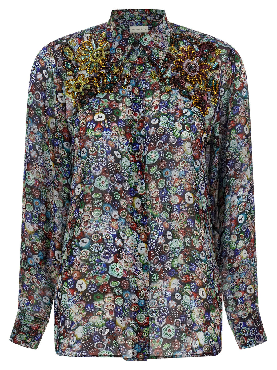 Dries Van Noten Glass Kaleidoscope Shirt