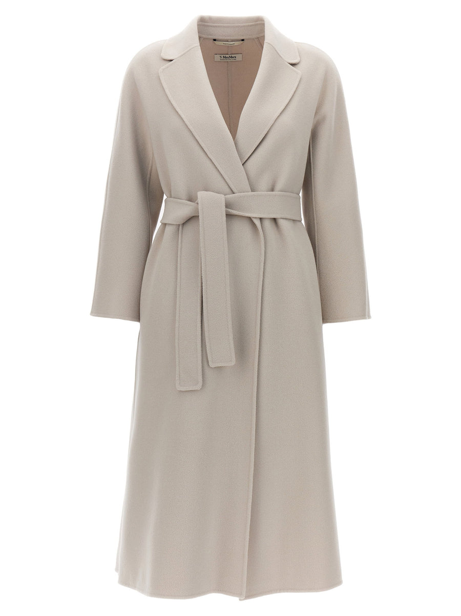 Max Mara Esturia Wool Coat Beige for Women Relaxed Fit Fall Winter 2026 2027