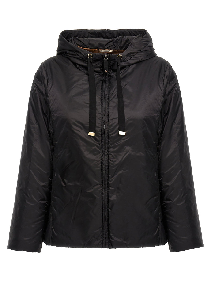 Max Mara The Cube Black Greenh Jacket Waterproof Polyester For Women