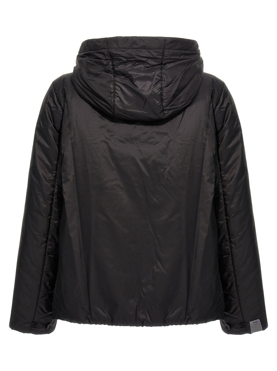 Max Mara The Cube Black Greenh Jacket Waterproof Polyester For Women