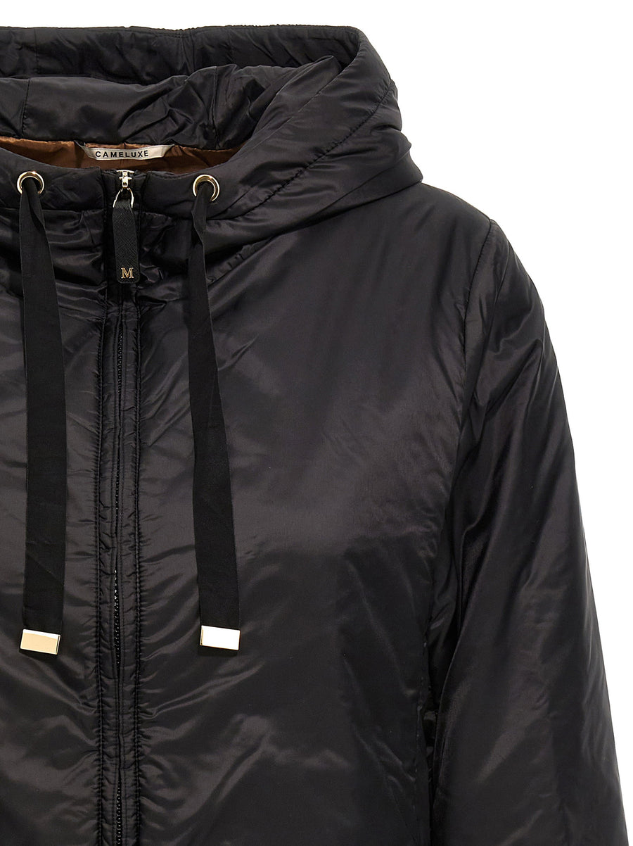 Max Mara The Cube Black Greenh Jacket Waterproof Polyester For Women