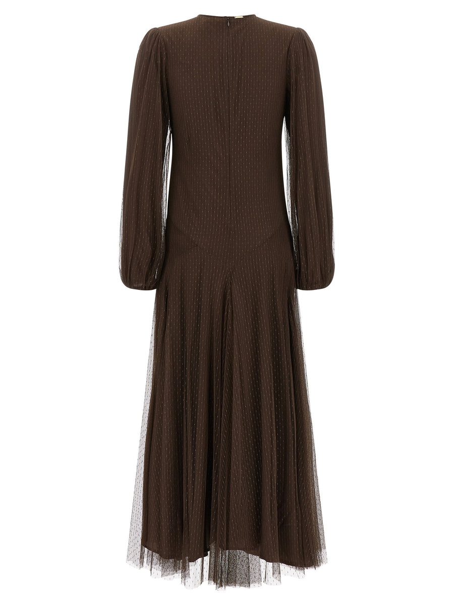 Twin Set Tulle Plumetis Dress