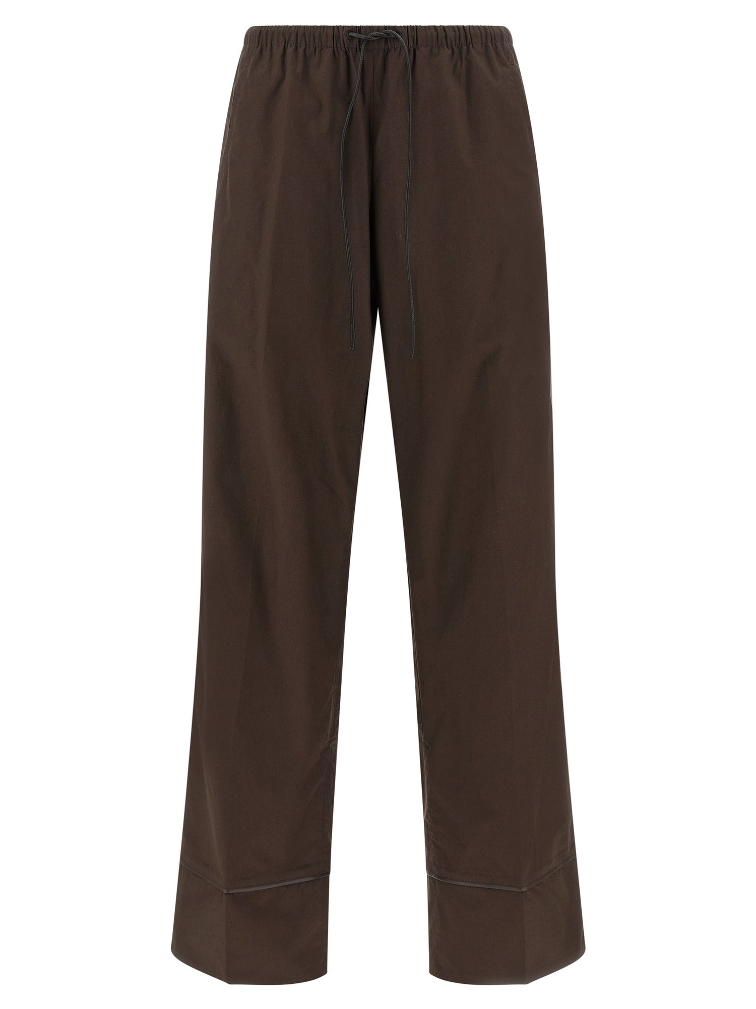 Yves Salomon Leather Insert Pants