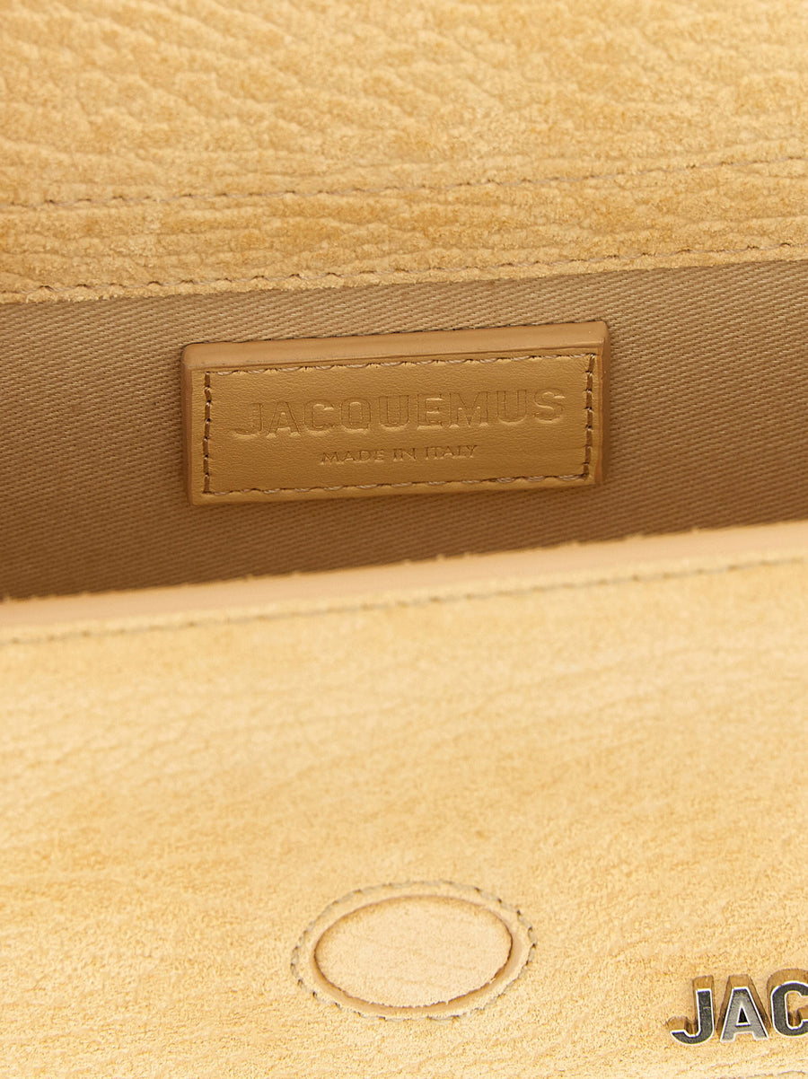 Jacquemus Le Bambino Handbag Yellow Cow Leather Top Handle