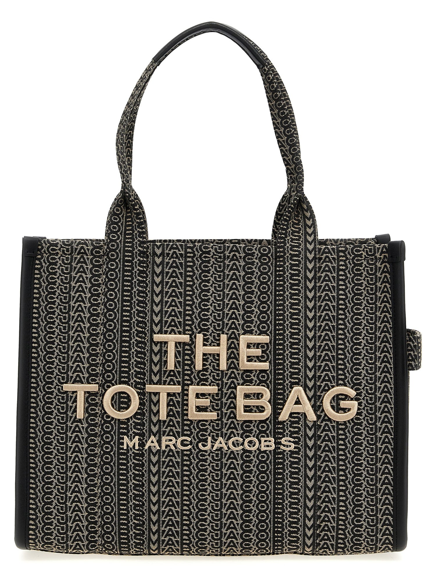Marc Jacobs The Monogram Jacquard Large Tote Shopping Bag