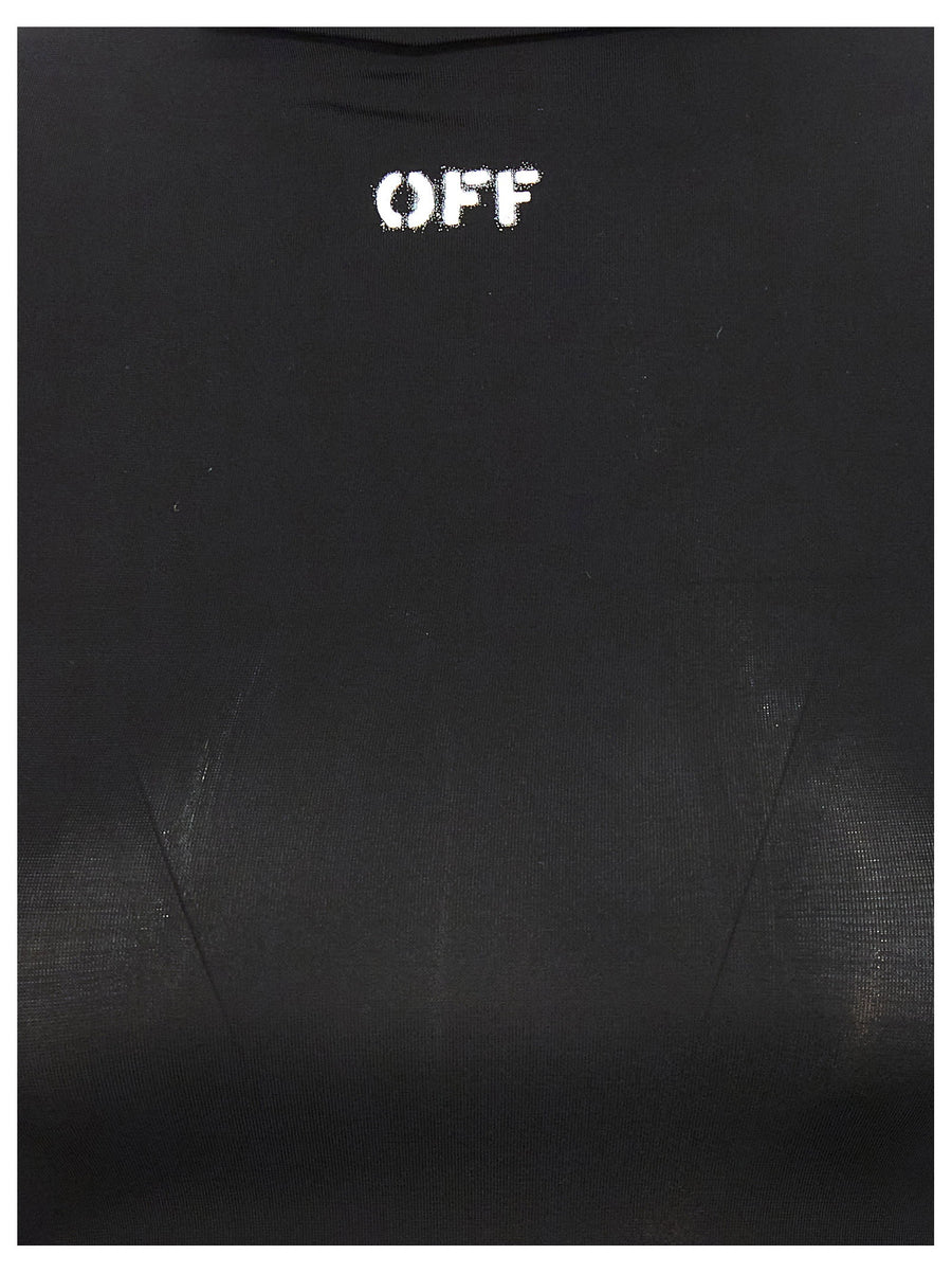 Off White Off Stamp Logo Stencil T-shirt