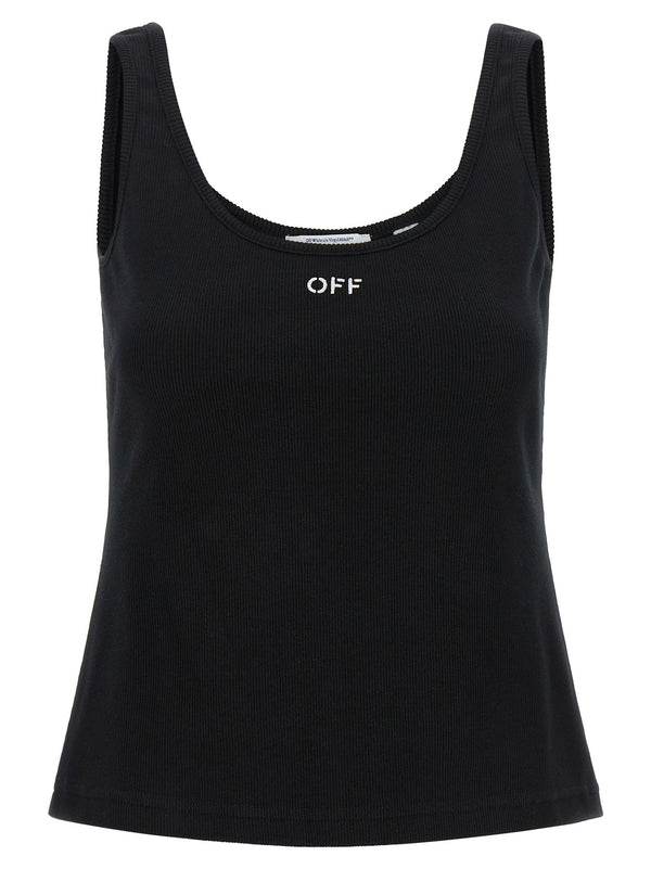 Off White Off Stamp Tank Top
