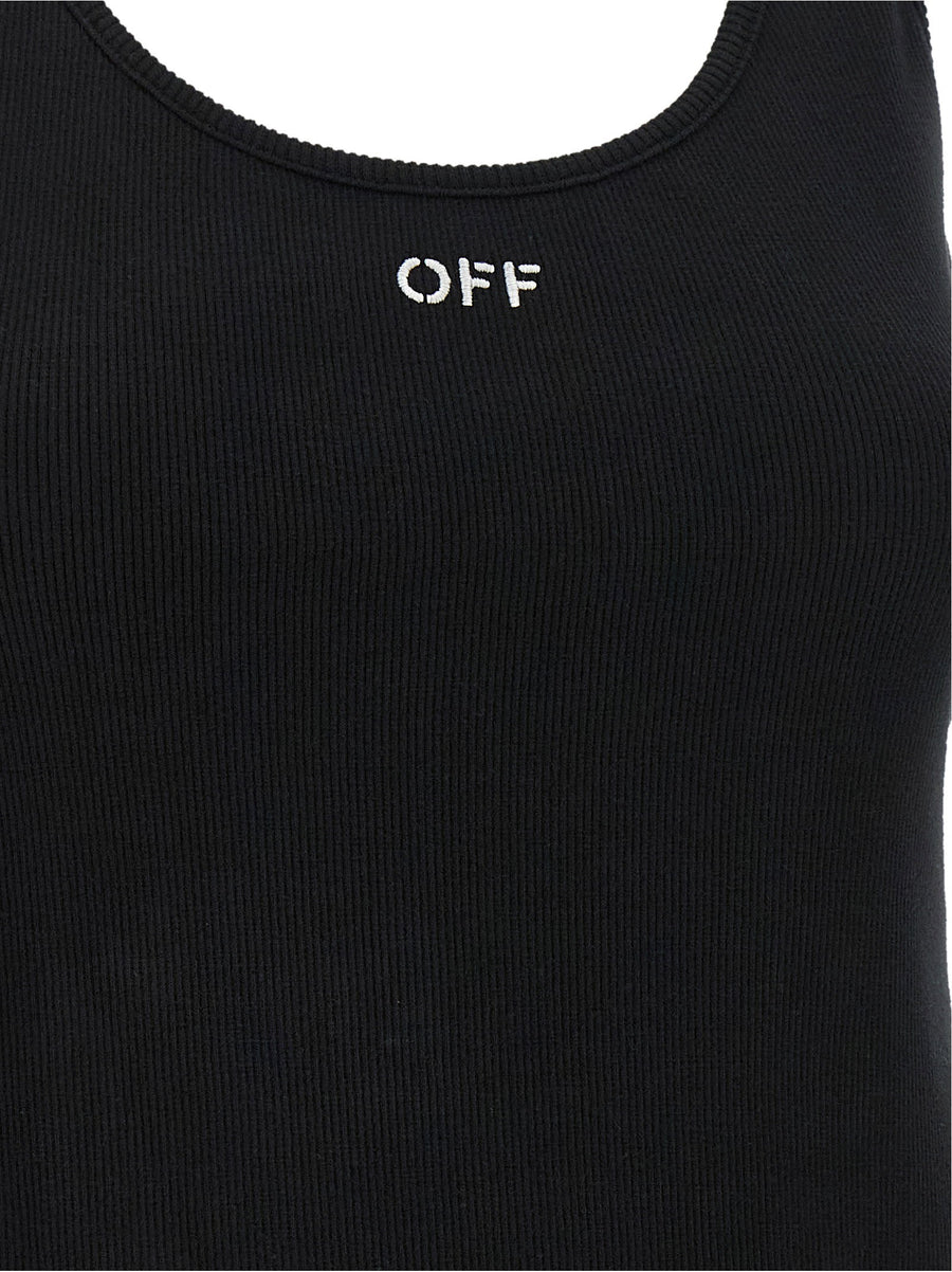 Off White Off Stamp Tank Top