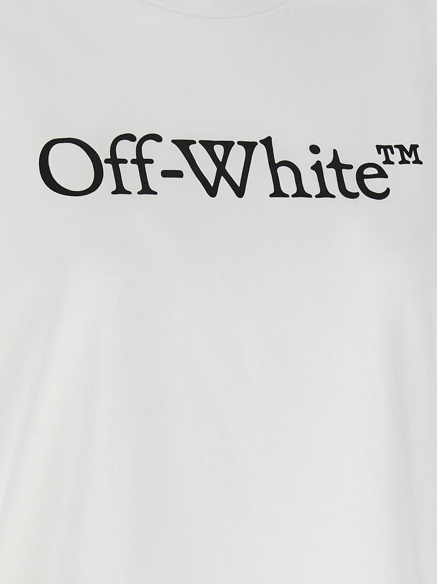Off White Big Logo Bookish T-shirt