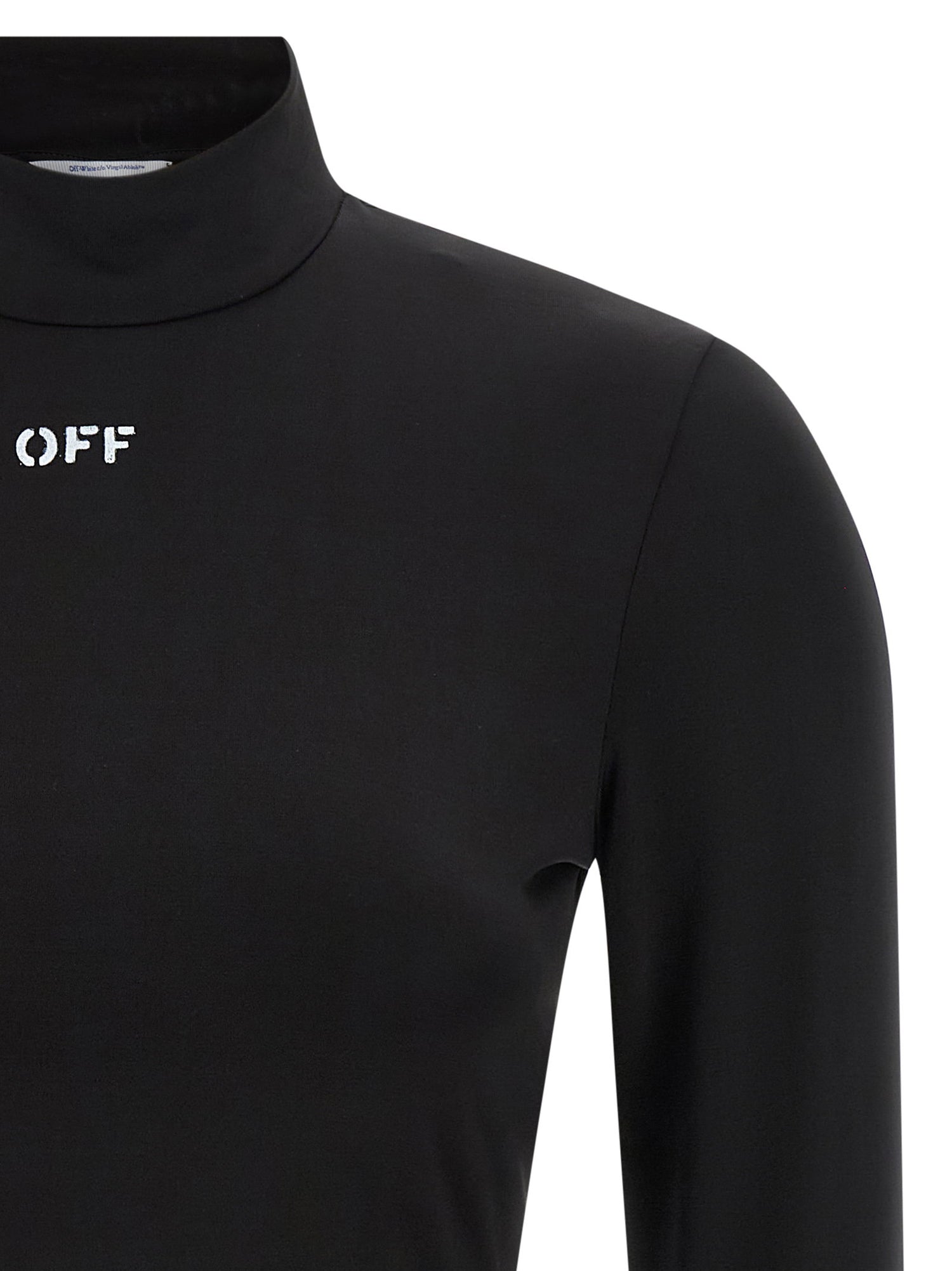 Off White Off Stamp Crop Top