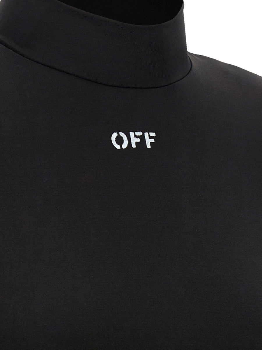 Off White Off Stamp Crop Top
