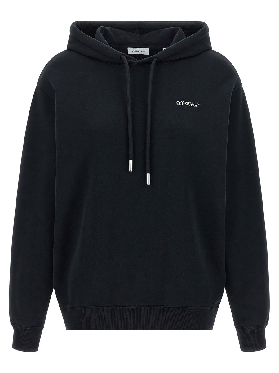 Off White Arrow Out Flower Hoodie