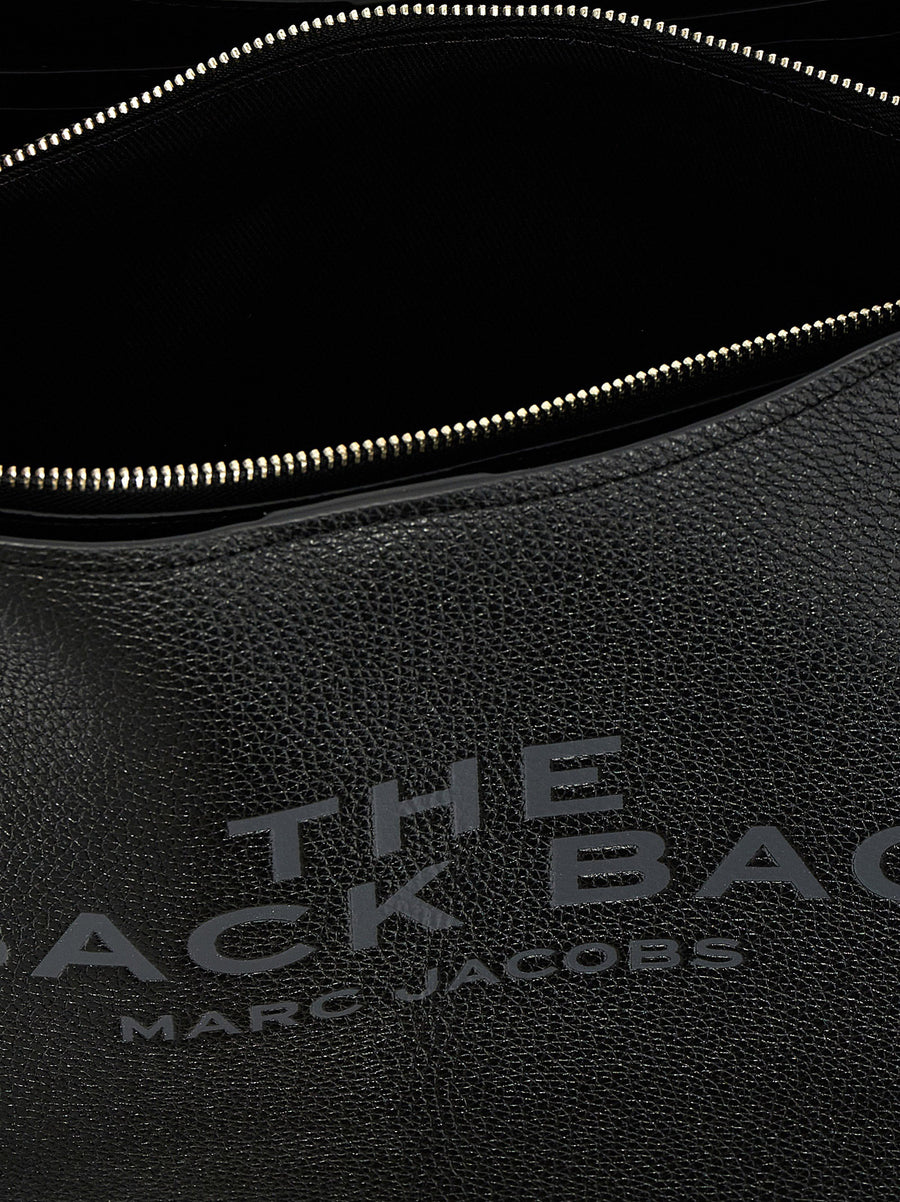 Marc Jacobs The Sack Shoulder Bag Luxurious Full Grain Leather Magnetic Closure Removable Leather Clutch For Women