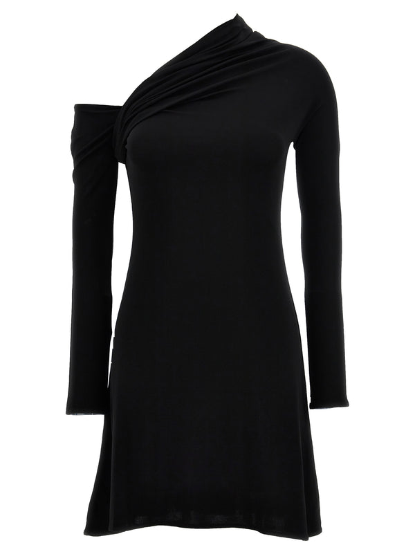 Courreges Twist Crepe Mini Dress