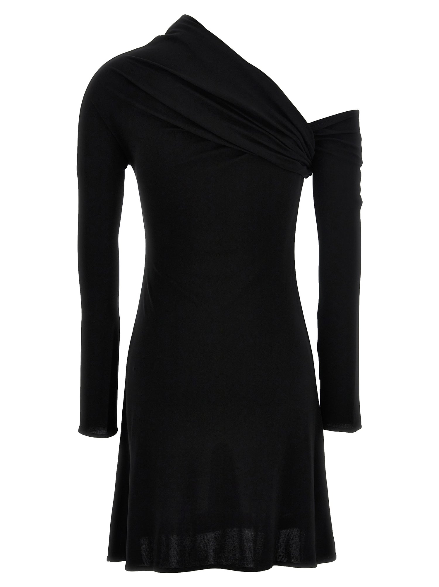 Courreges Twist Crepe Mini Dress
