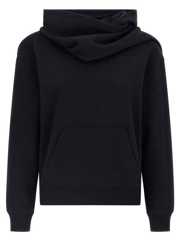Courreges Hoodie And Scarf