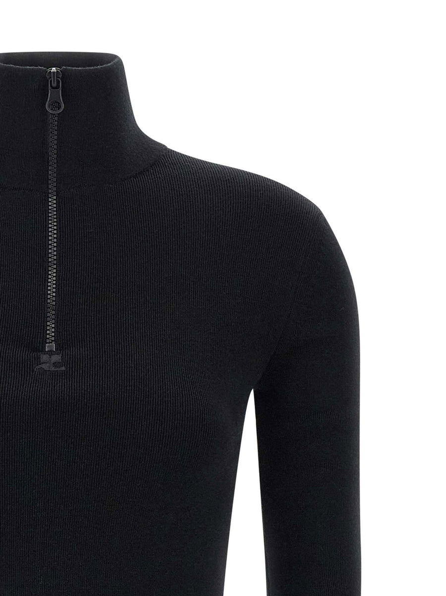 Courreges Wool Knit Dress