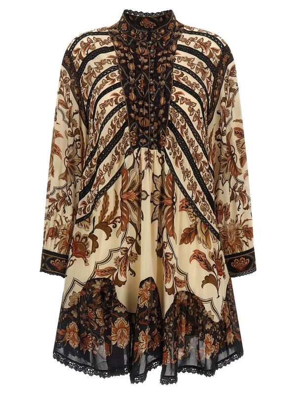 Farm Rio Majestic Garden Sand Dress