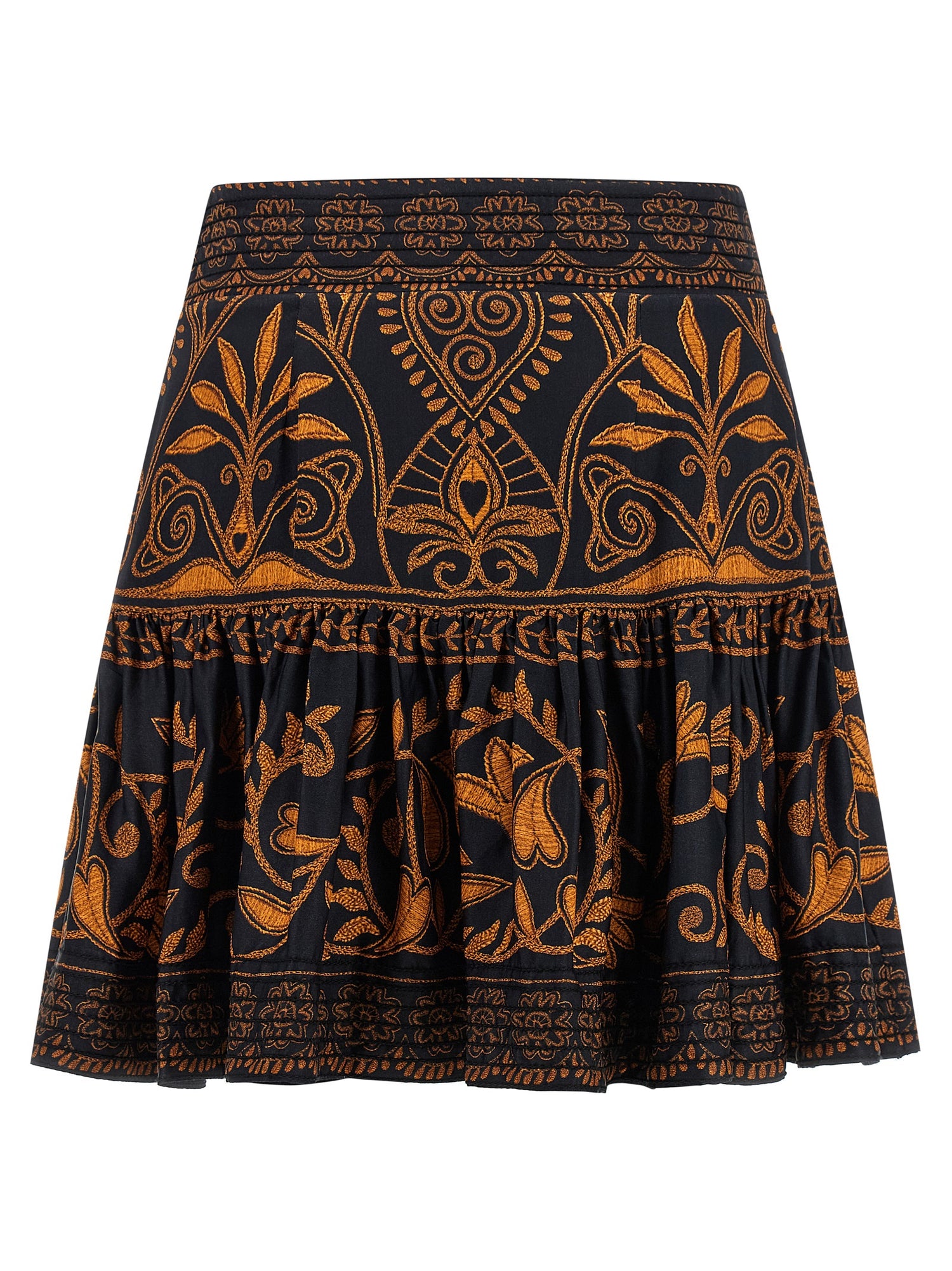 Farm Rio Cornely Anika Black Skirt