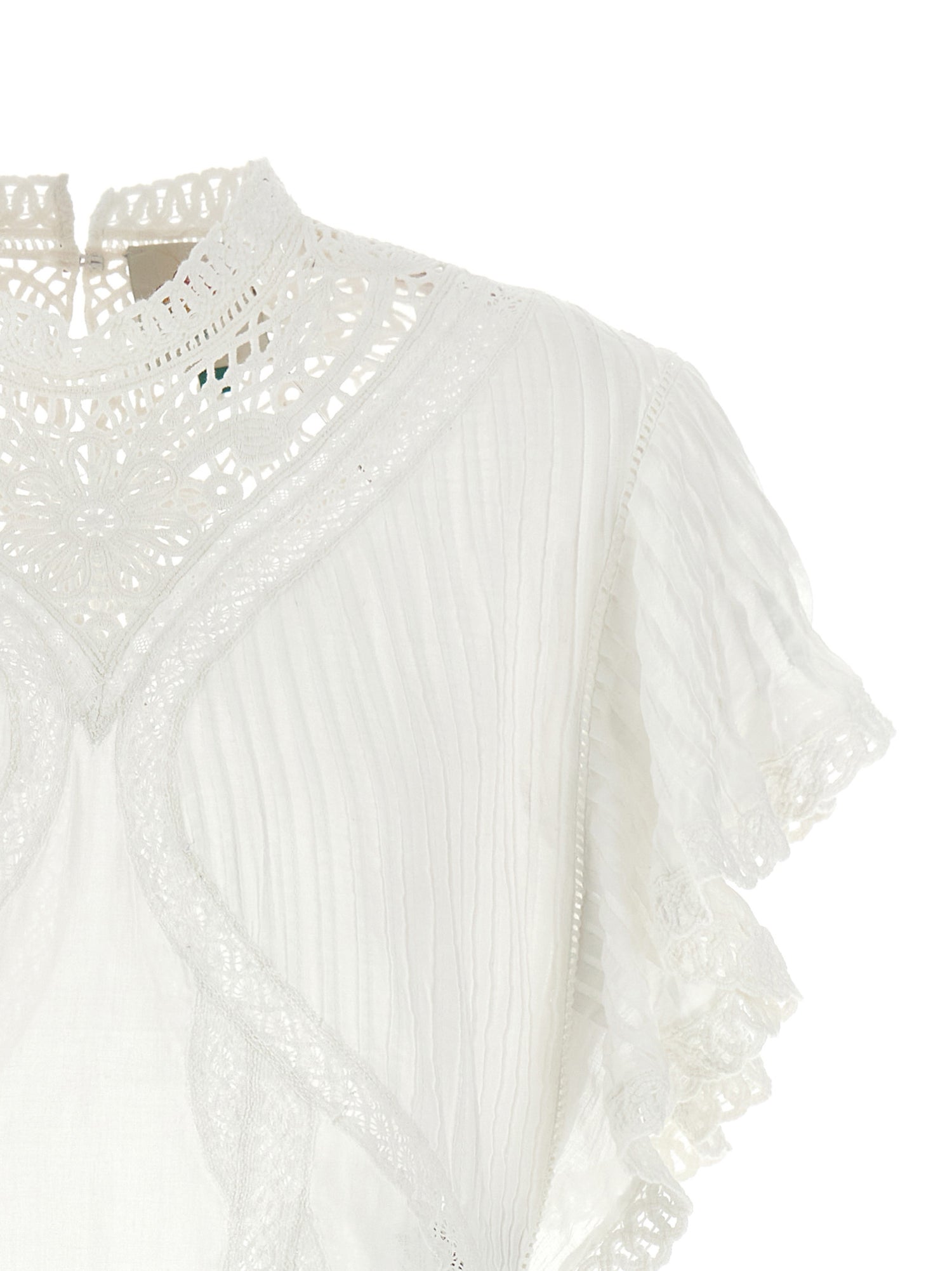 Farm Rio Openwork Detail Blouse